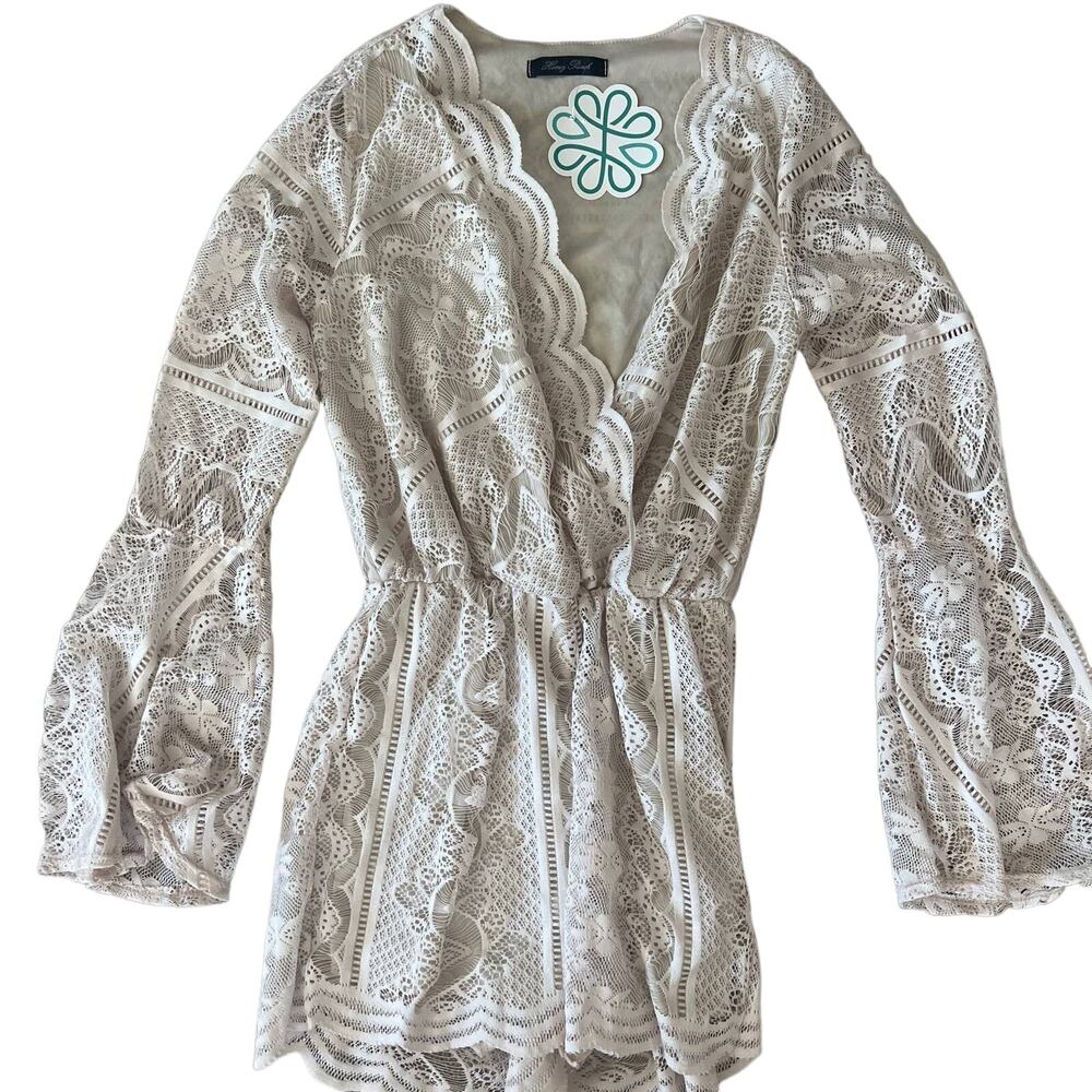 Countryside Baby Romper New with Tags SZ Small Lace